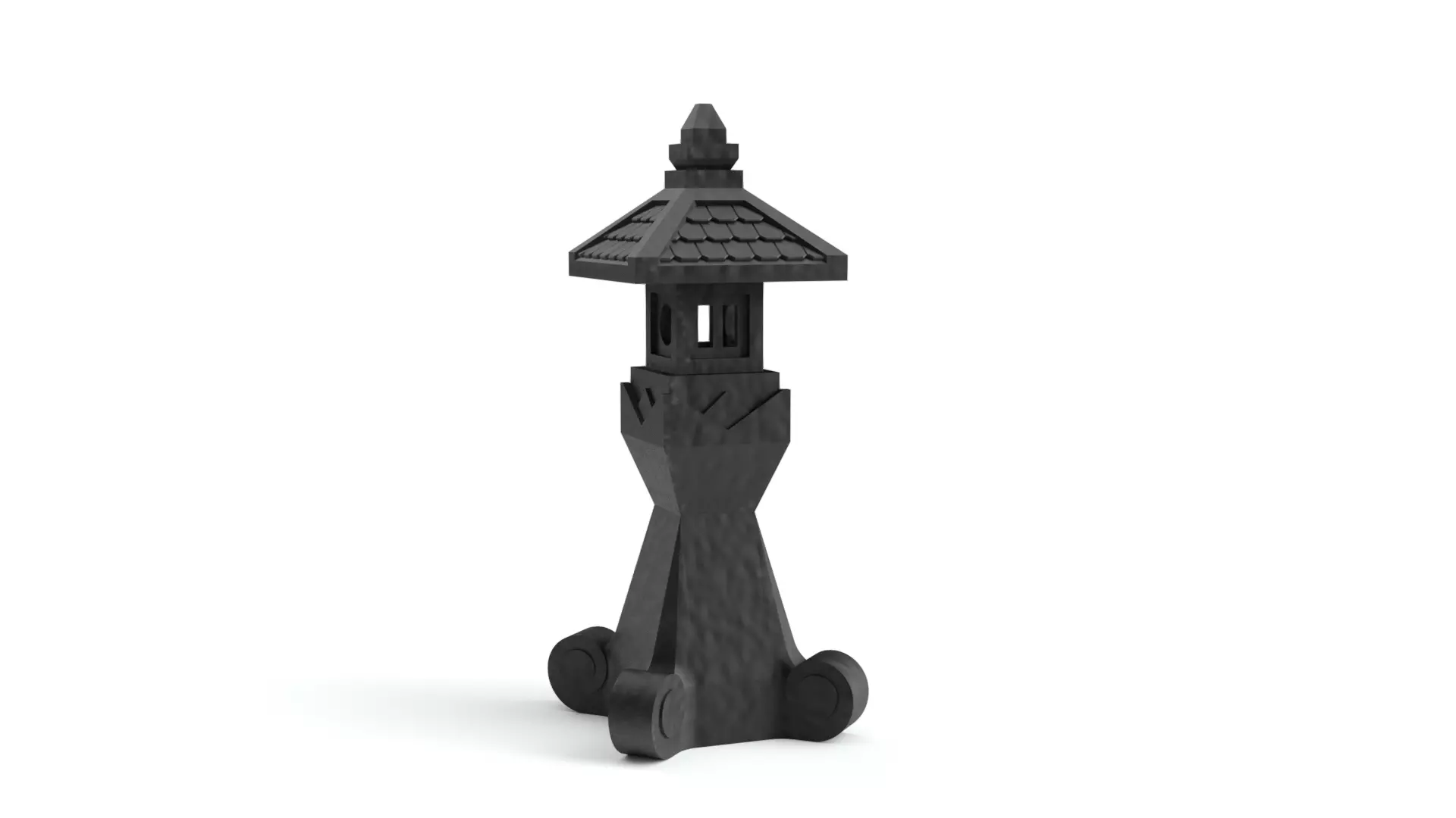 Vintage Garden Light 2 3D print model