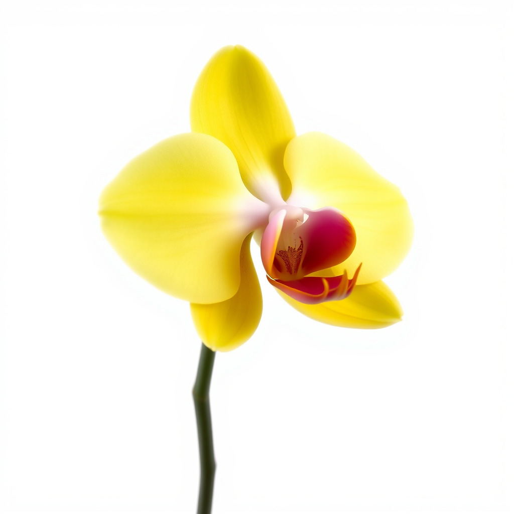 Orchid Flower Model Pack with PBR Textures Low-poly 3D model_3