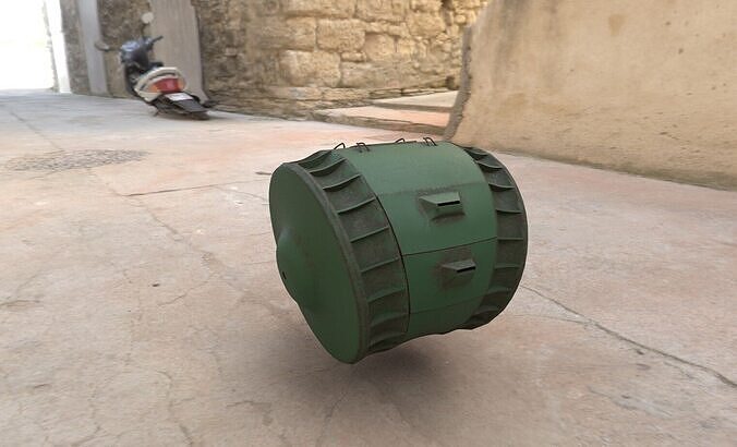 Wehrmacht tank Low-poly 3D model
