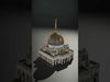 Ornate Mosque Architecture Model Pack Low-poly 3D model_2