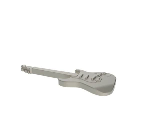 Fender Stratocaster Free 3D print model
