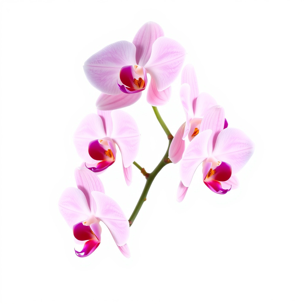 Orchid Flower Model Pack with HighResolution Details Low-poly 3D model_3