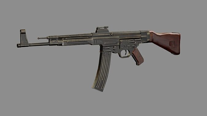 STG 44 Sturmgewehr stg44 Low-poly 3D Model Low-poly 3D model
