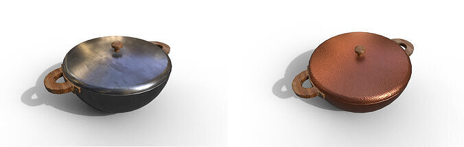 3D Bowl model Pack 2 Low-poly 3D model