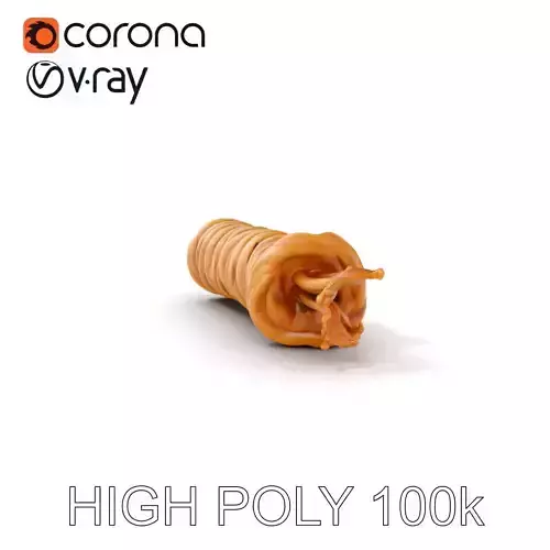 Realistic Rope Model Pack for Games and Rendering Low-poly 3D model