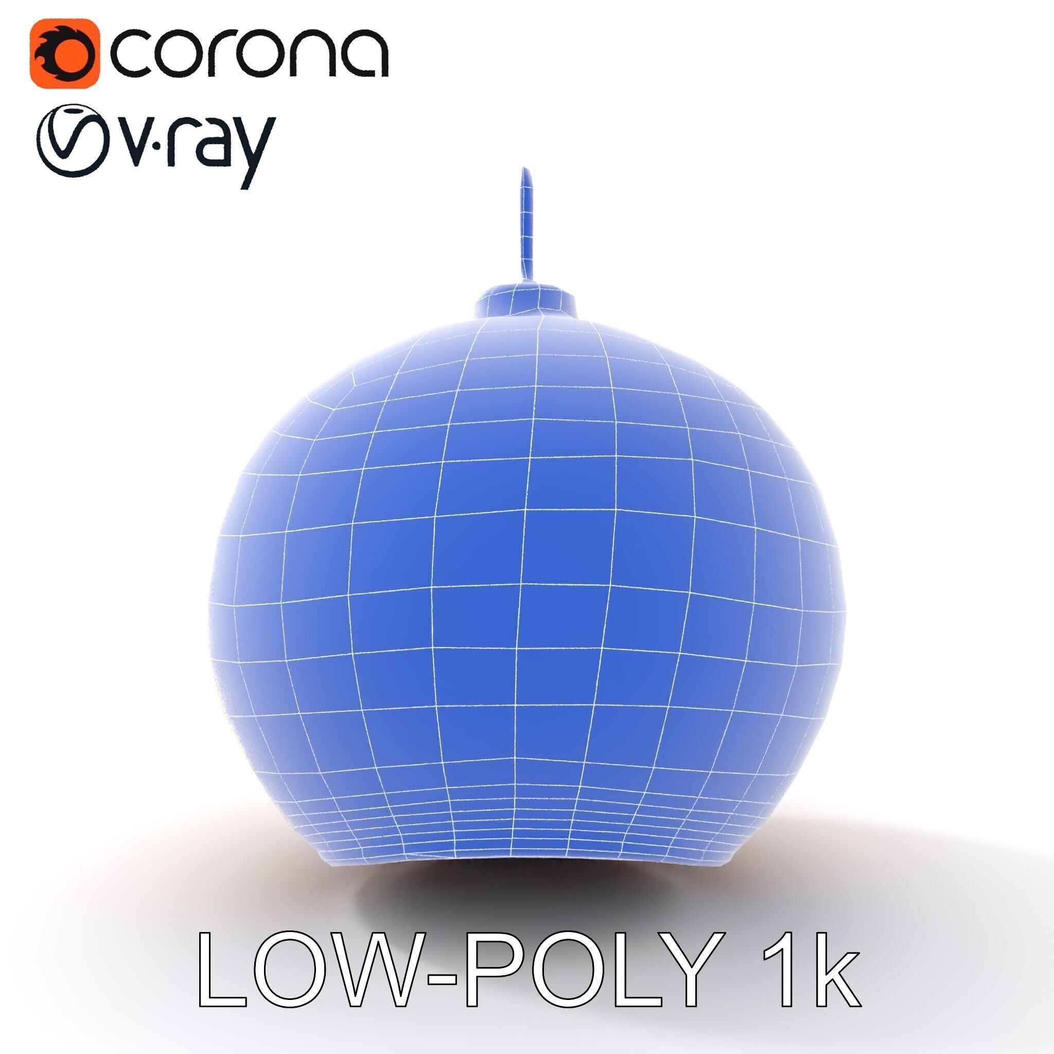 Wicker Pendant Light model pack for interior decoration Low-poly 3D model_29