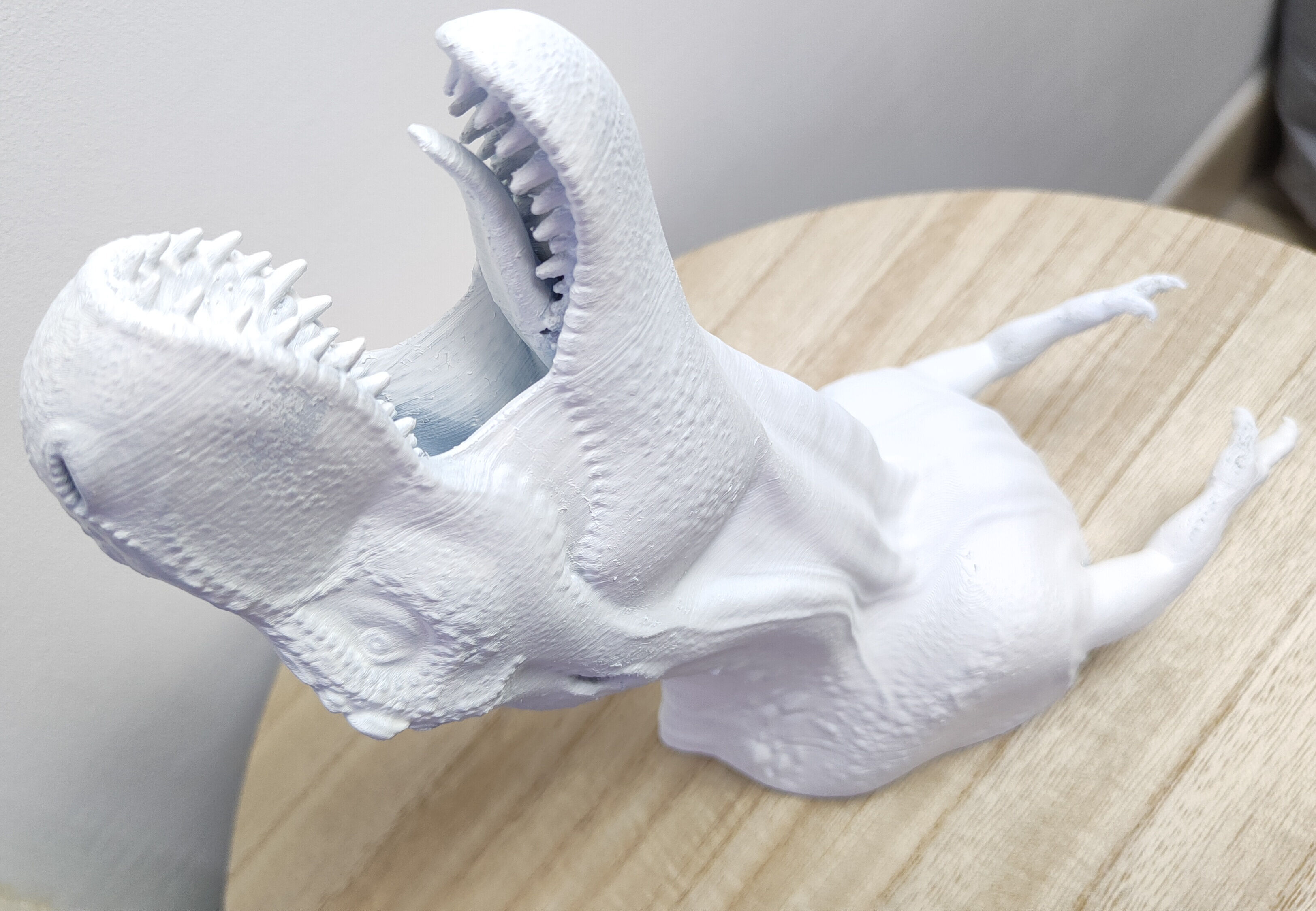 Tyrannosaurus Rex Bust 3D print model_4