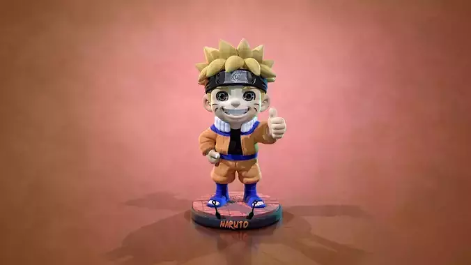 Naruto Uzumaki chibi Ninja Konoha anime