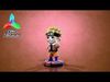 Naruto Uzumaki chibi Ninja Konoha anime 3D print model_1