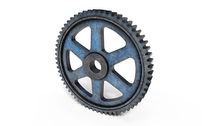 Gearwheel Low-poly 3D model