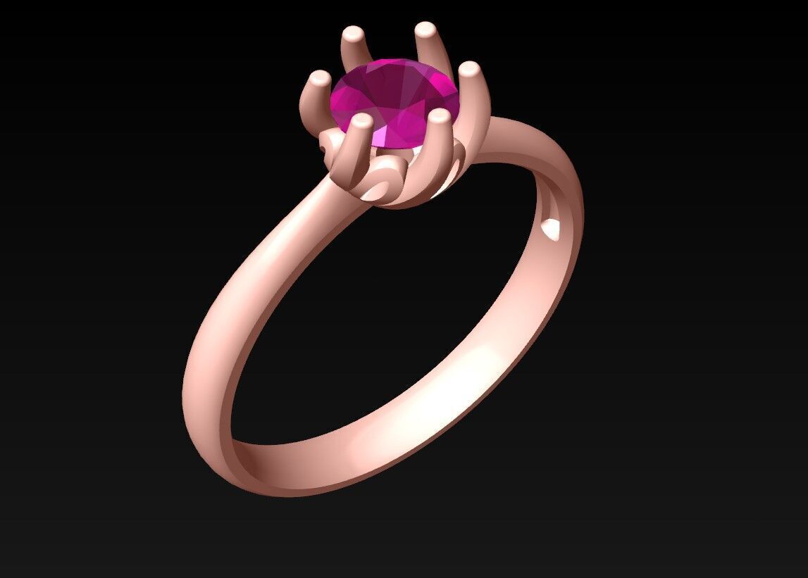 Diamond Ring - Womens Rings - N719831 3D print model_1