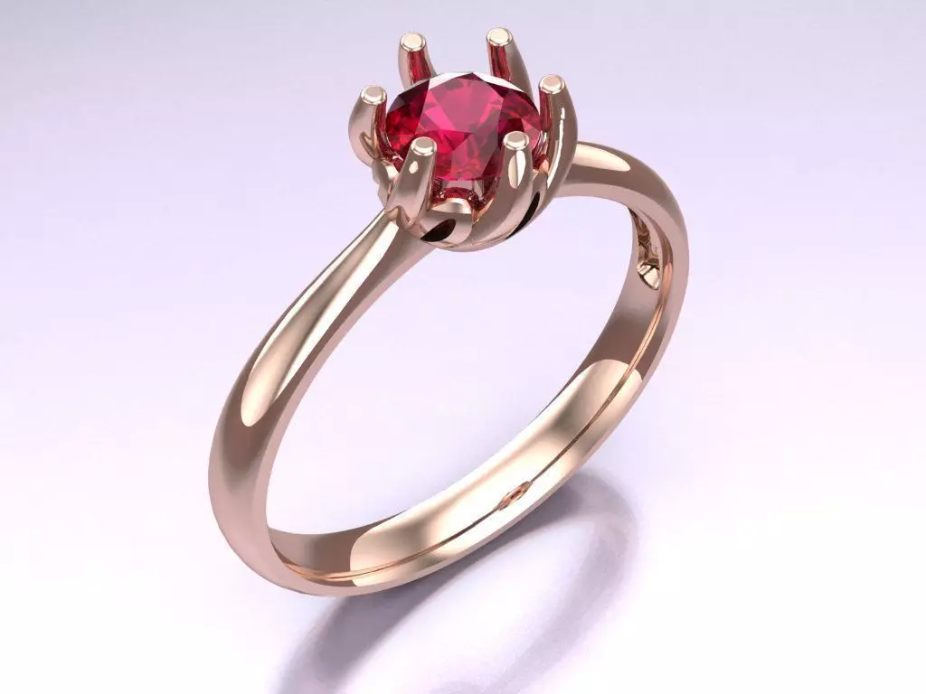 Diamond Ring - Womens Rings - N719831 3D print model_0