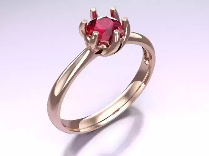 Diamond Ring - Womens Rings - N719831 3D print model Diamond Ring - Womens Rings - N719831 3D print model