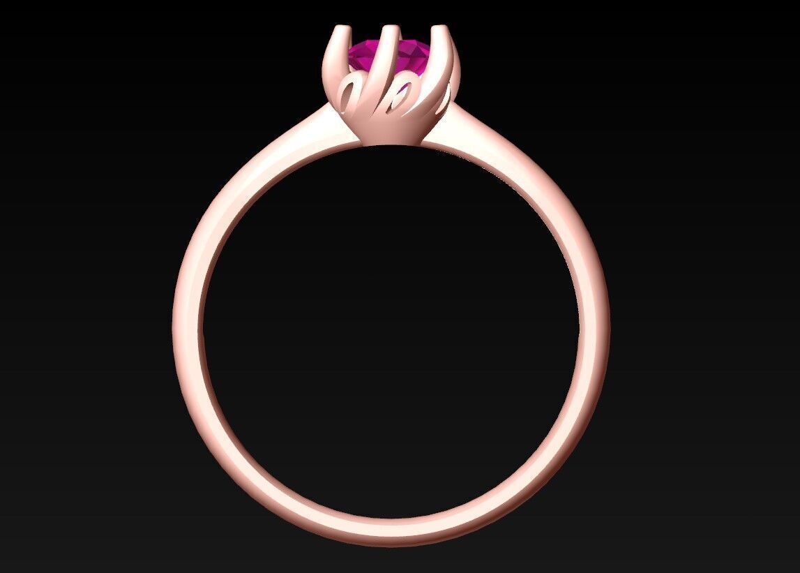 Diamond Ring - Womens Rings - N719831 3D print model_5