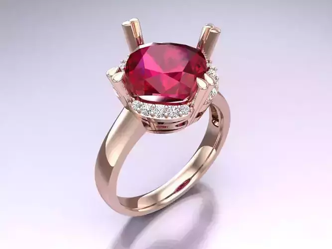 Square Stone Rings - Womens Rings - N719843