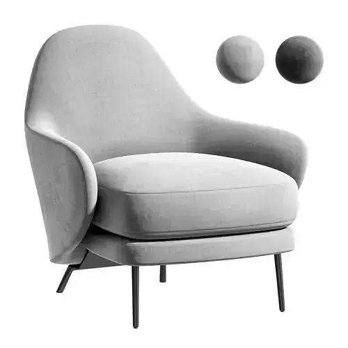 Angie Armchair 3D model