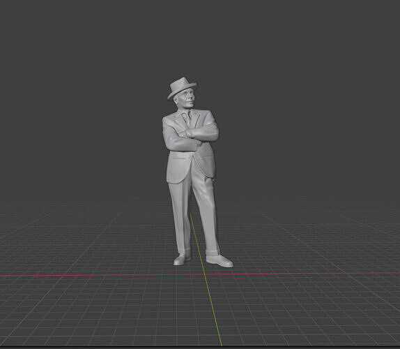 Frank Sinatra 3D print model