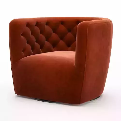  Hanover Swivel Chair Low-poly 3D model