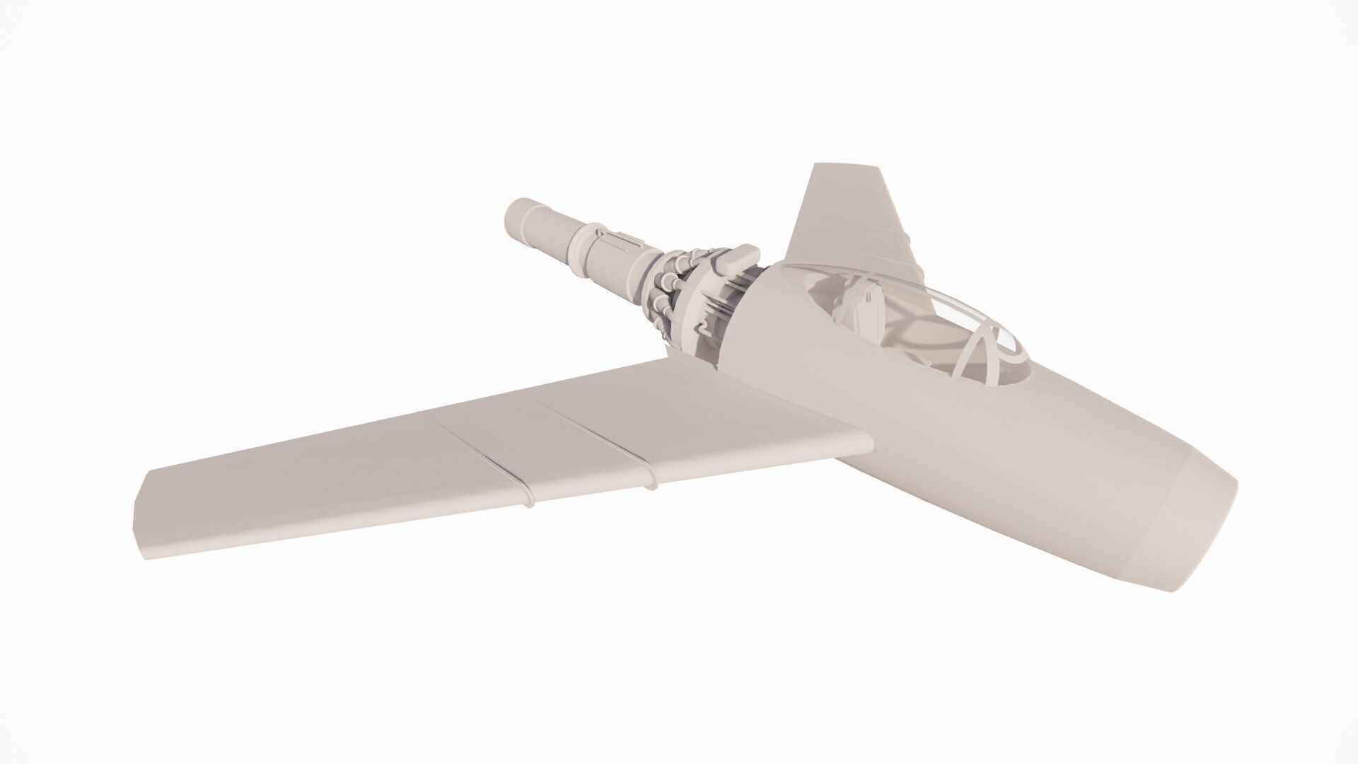 Spaceship-spacecraft-55 3D model_7