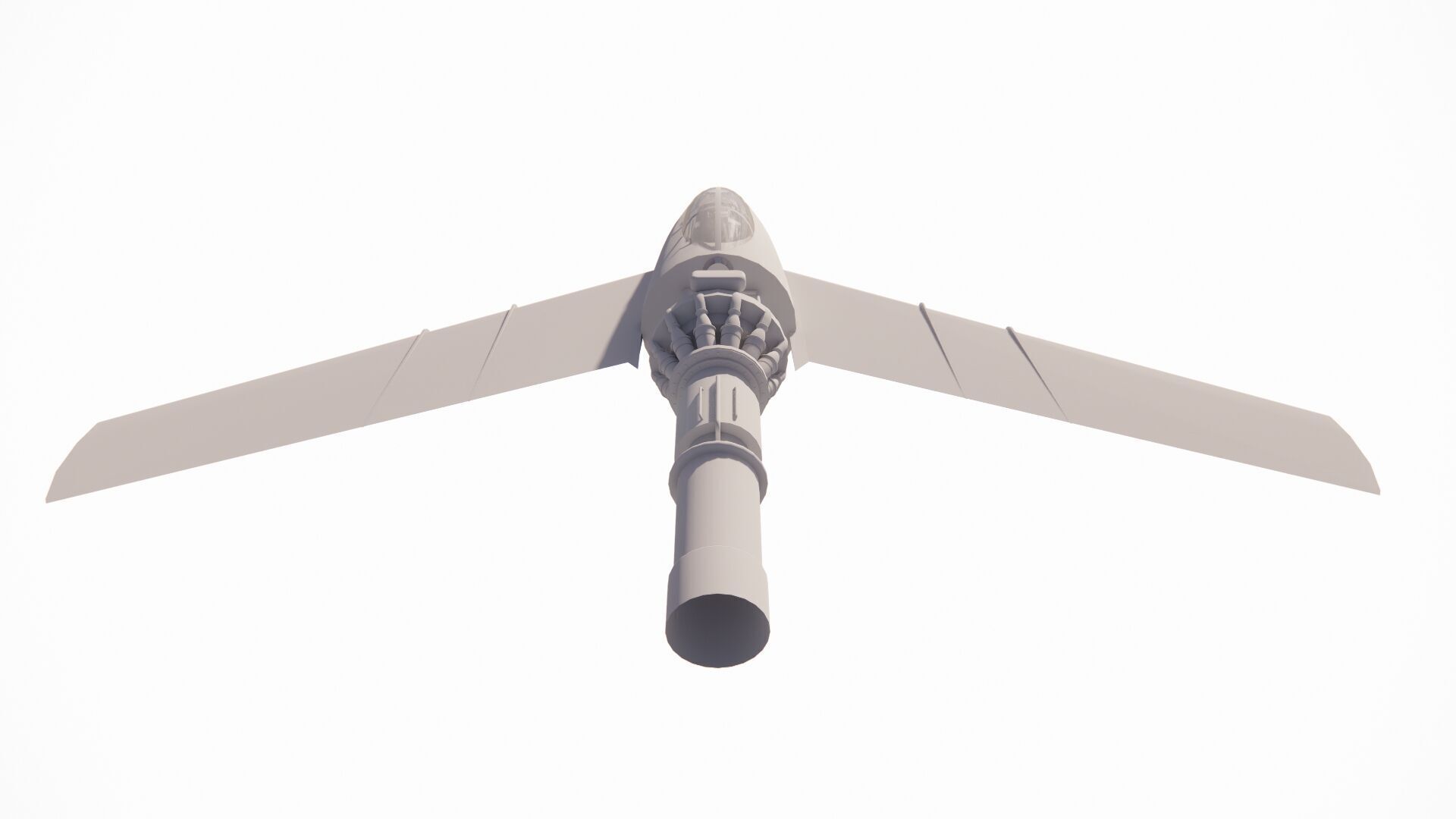 Spaceship-spacecraft-55 3D model_6