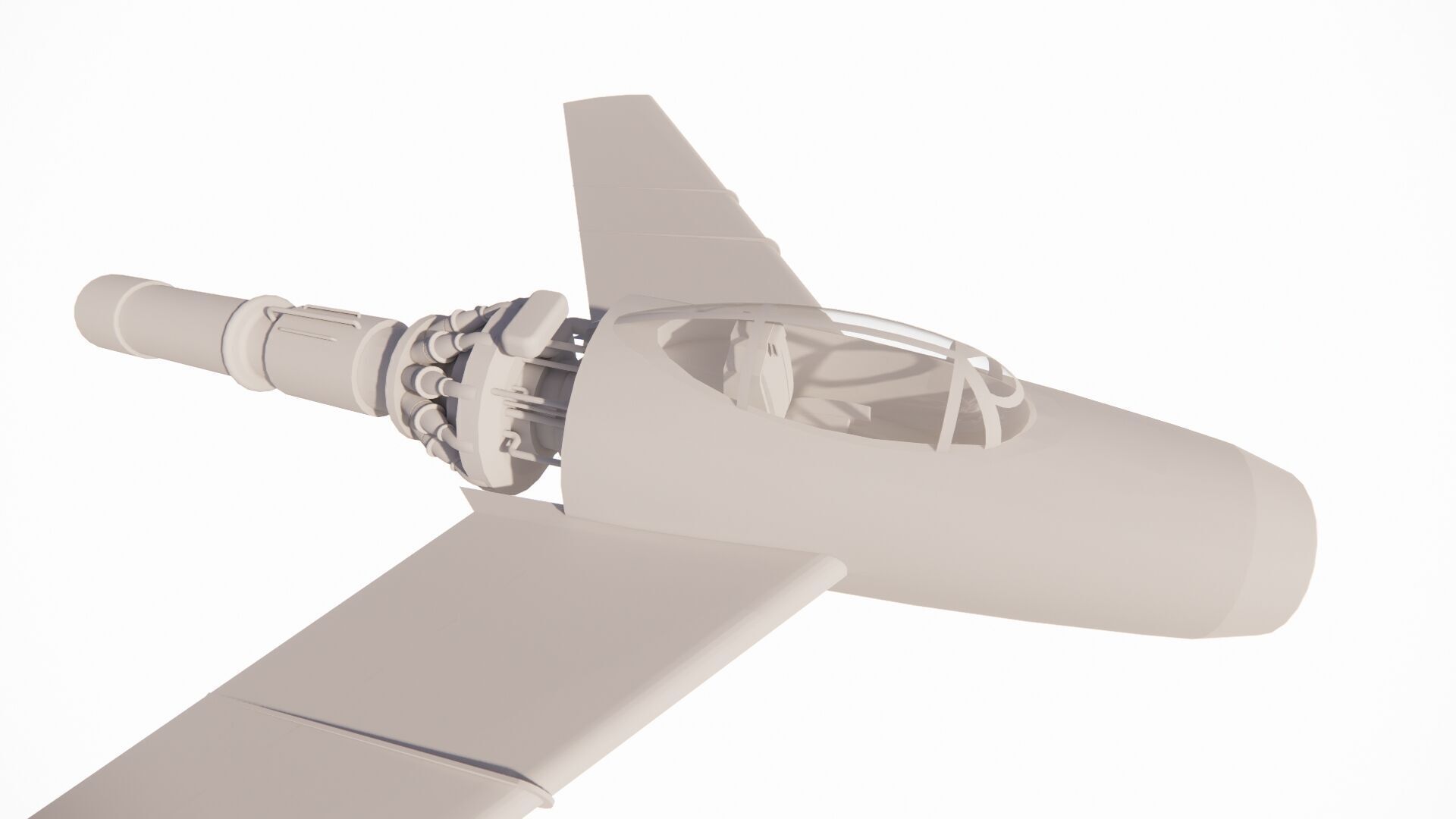 Spaceship-spacecraft-55 3D model_12