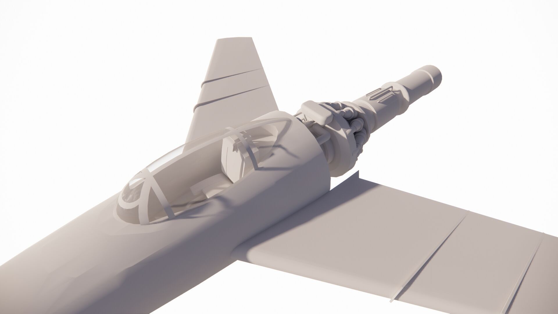 Spaceship-spacecraft-55 3D model_8