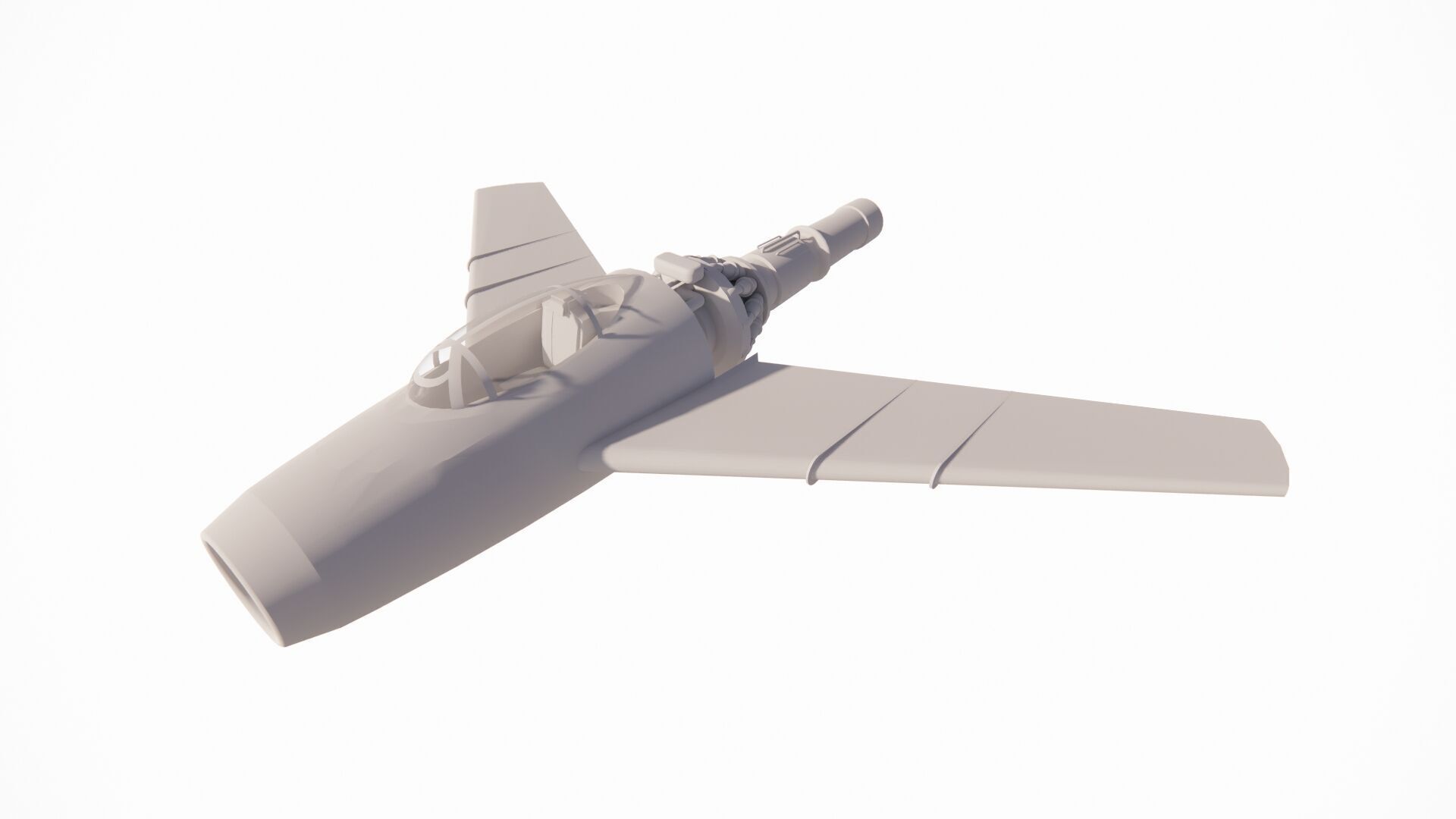 Spaceship-spacecraft-55 3D model_5