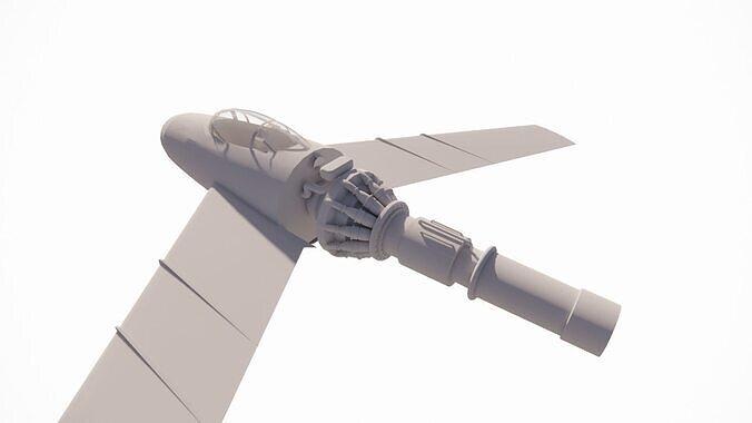 Spaceship-spacecraft-55 3D model