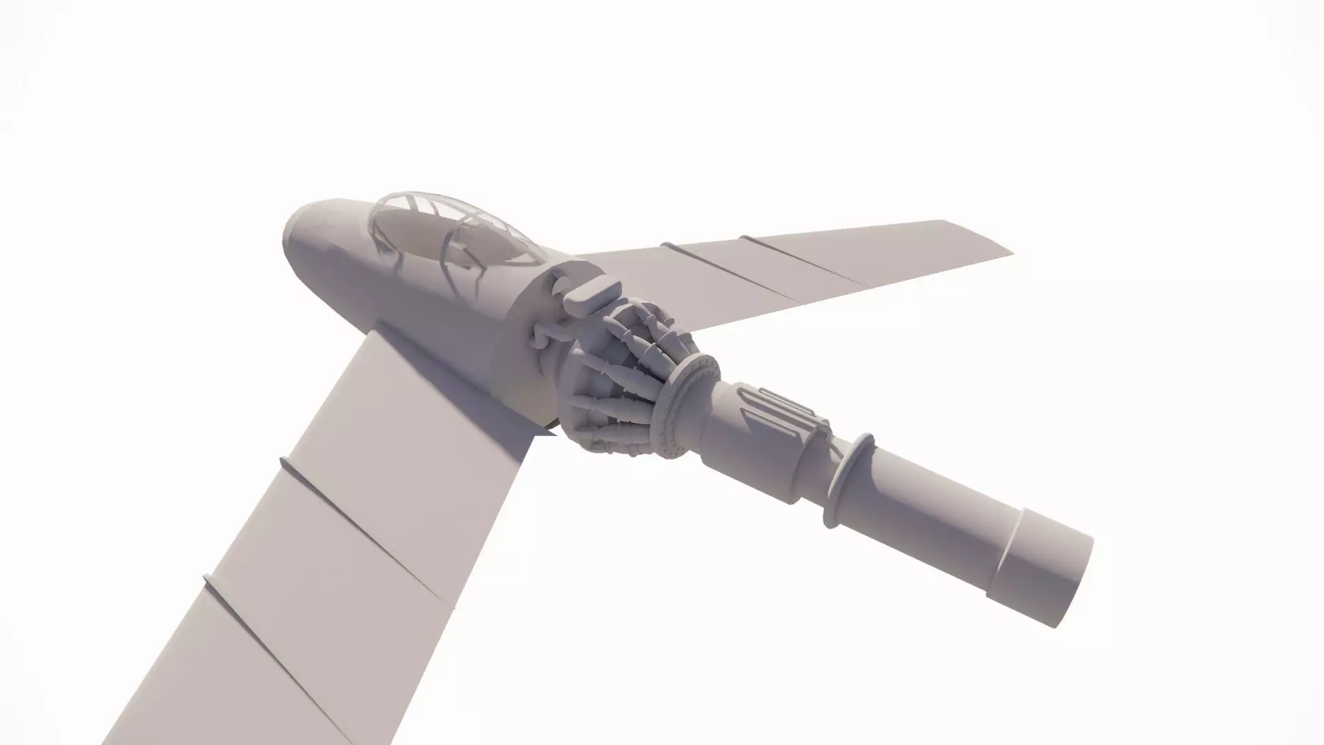 Spaceship-spacecraft-55 3D model_0