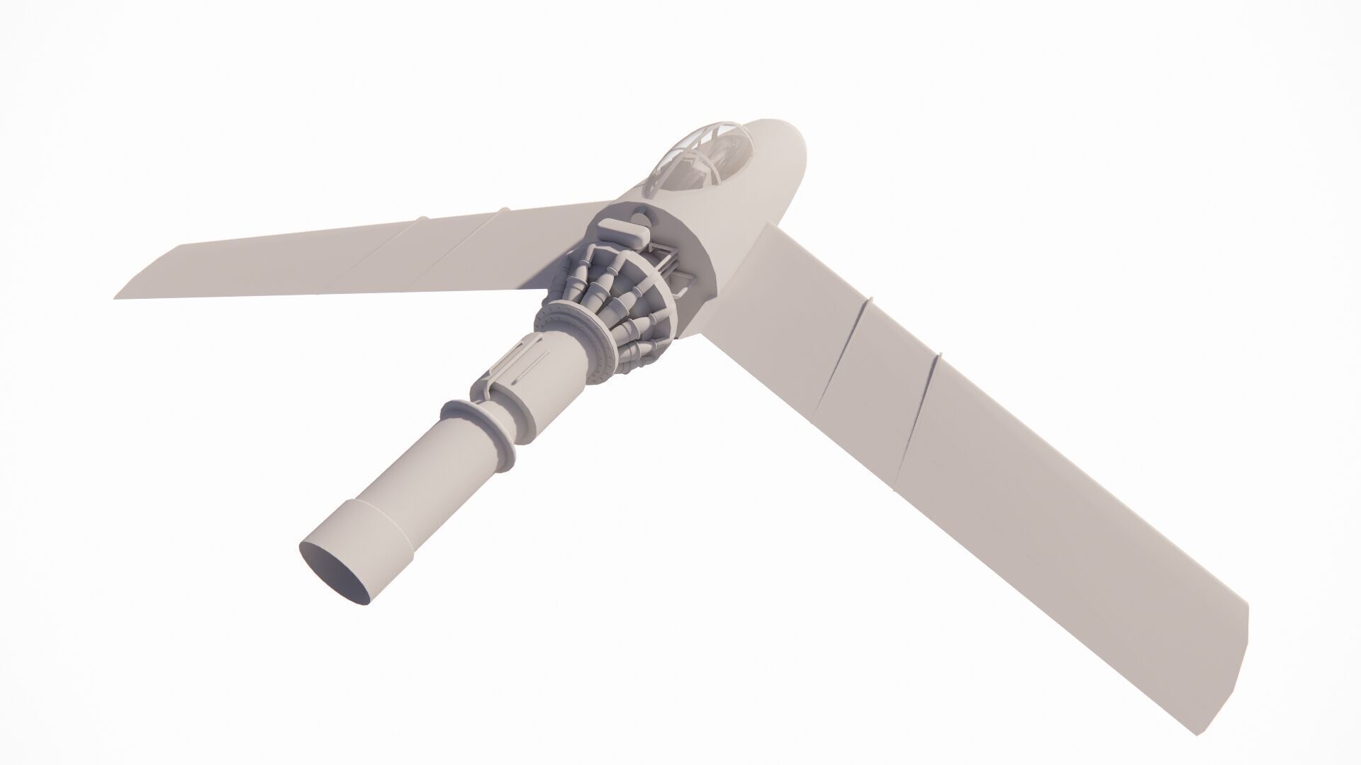 Spaceship-spacecraft-55 3D model_13