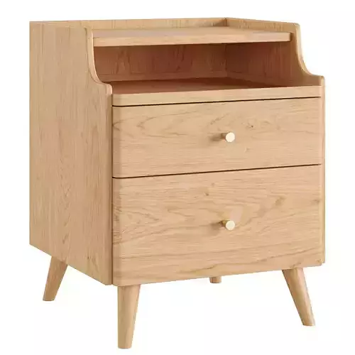 Litfad - Open Storage Accent Table Nightstand