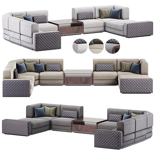 Thomson Sofa 3D model