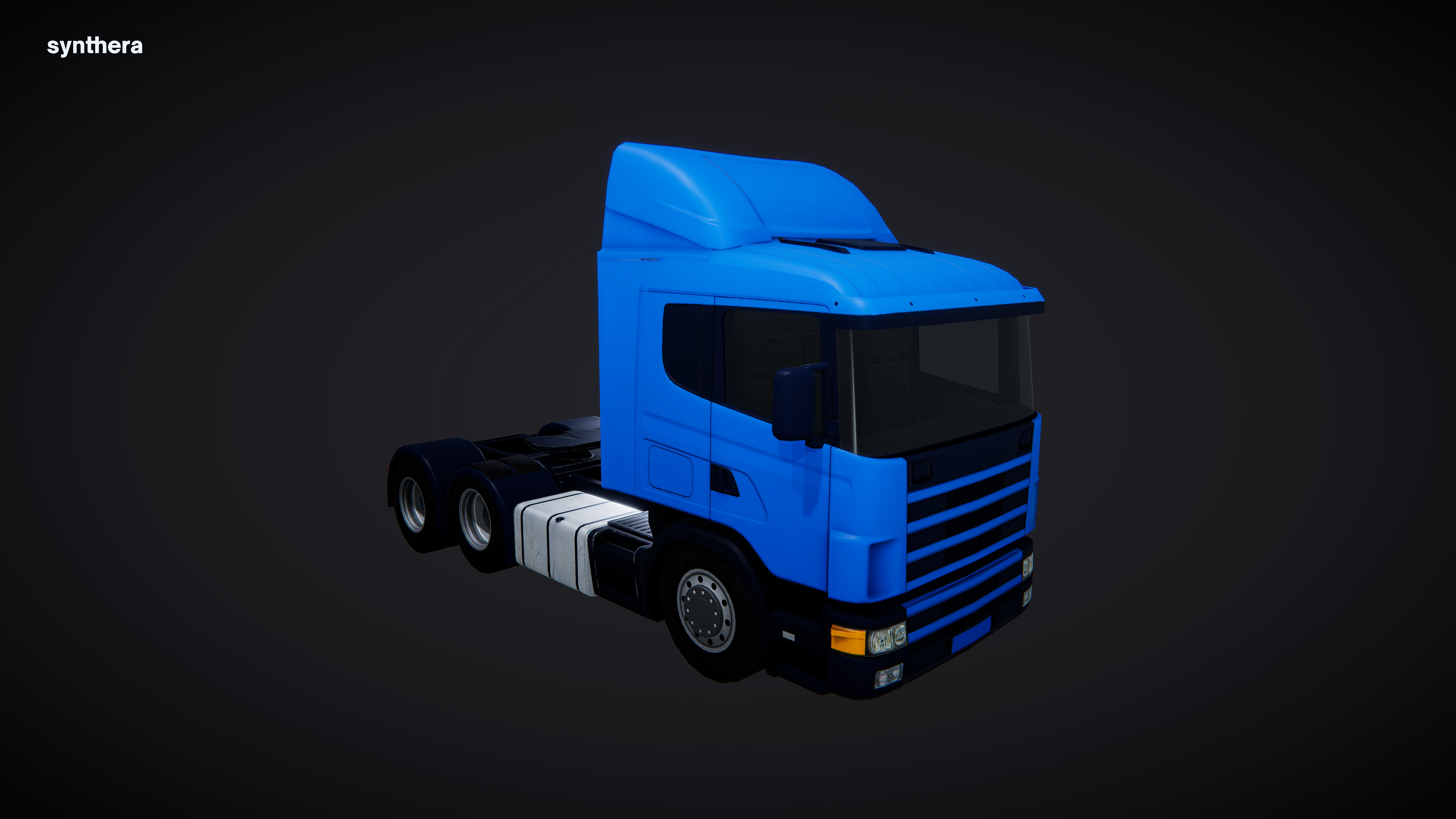 Truck 02 3D model_6