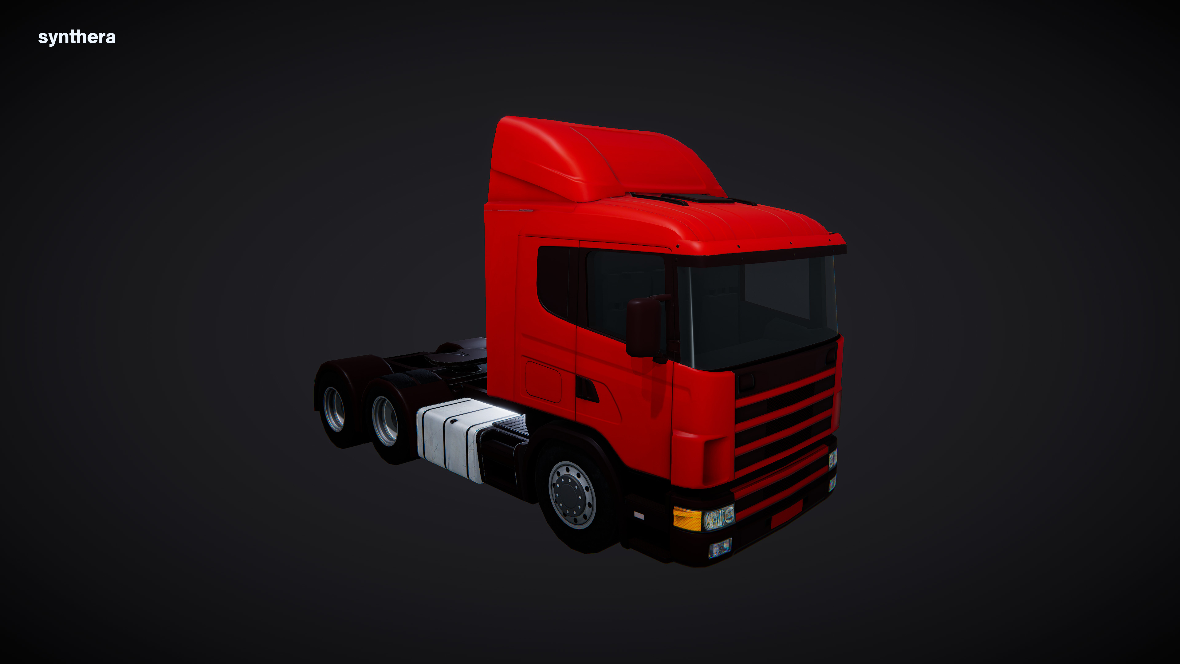 Truck 02 3D model_7