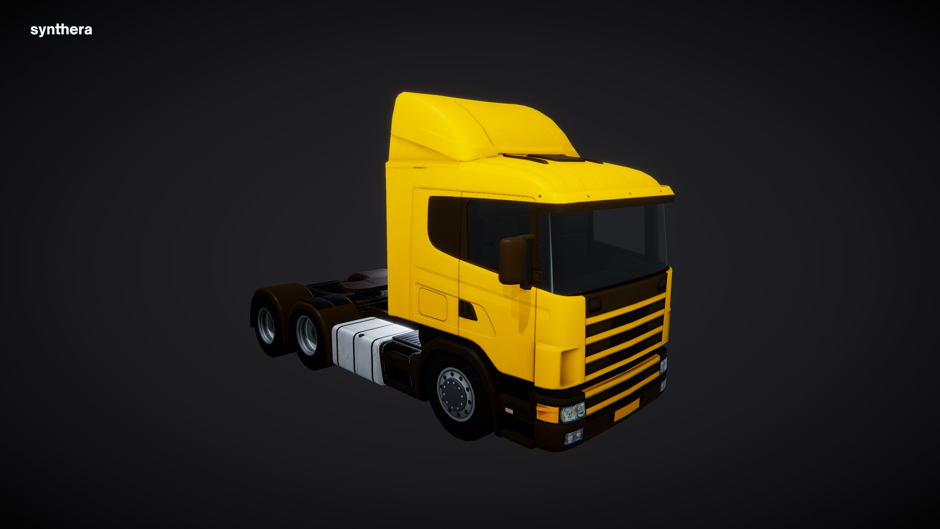 Truck 02 3D model_8