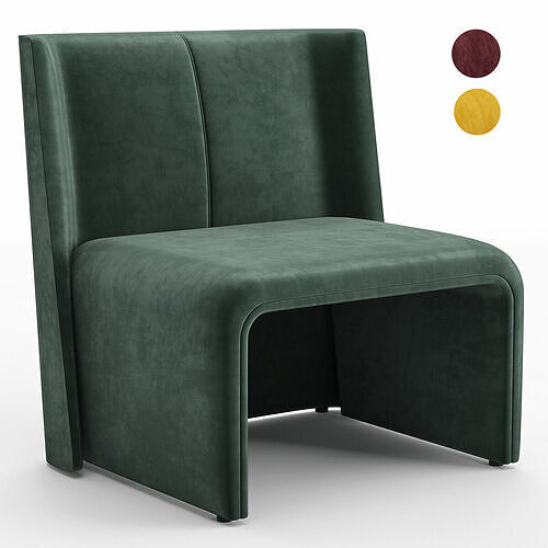 LEGACY ARMCHAIR Low-poly 3D model