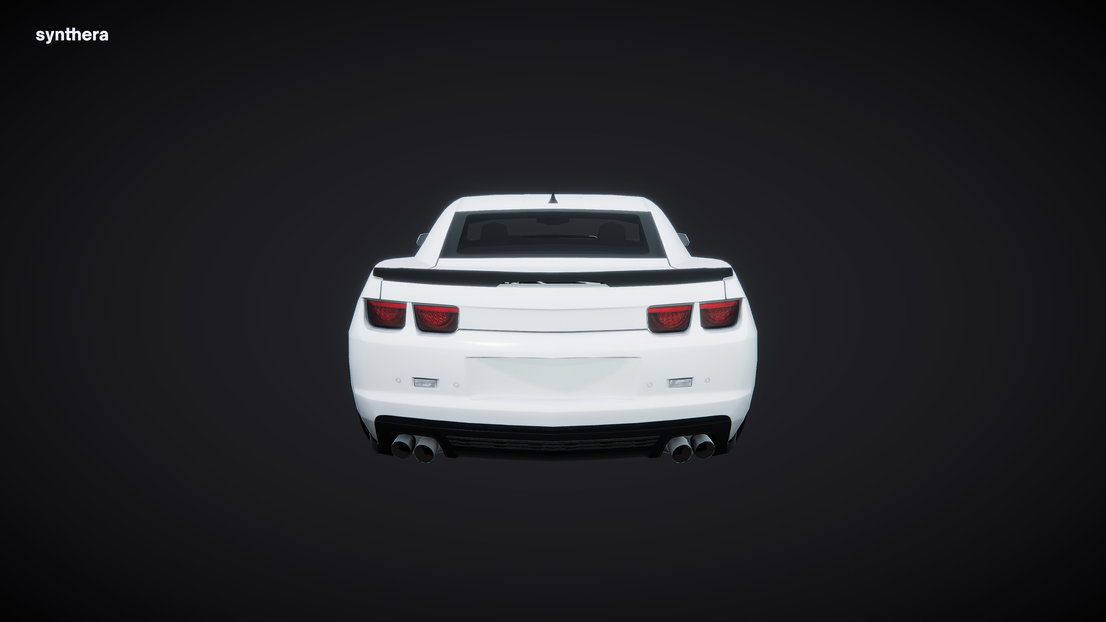 Car Muscle Coupe 02 3D model_4