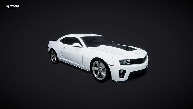 Car Muscle Coupe 02 3D model