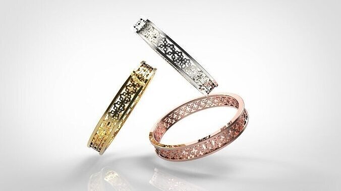 Turkish Style Jali Ring  3D print model