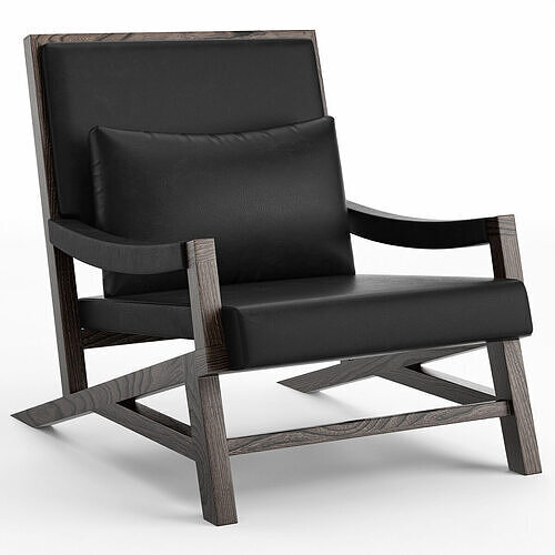ERIC CHAIR Low-poly 3D model
