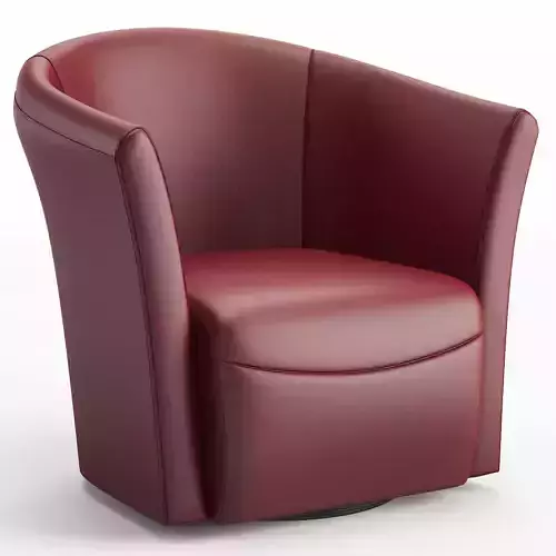 Rocket Rivera Red and blue Swivel Accent Chair