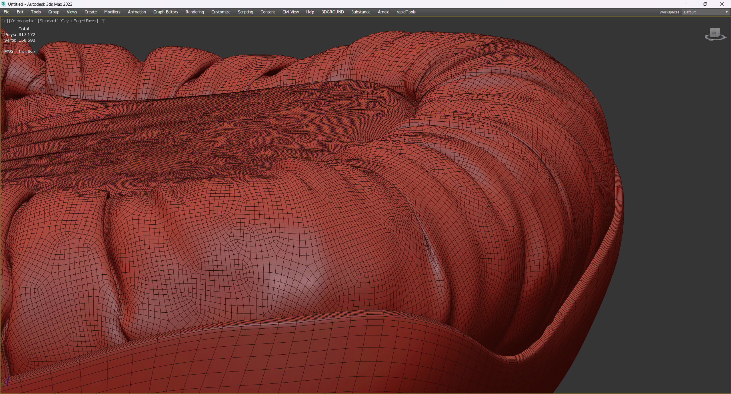 BAXTER BARRET Low-poly 3D model_8