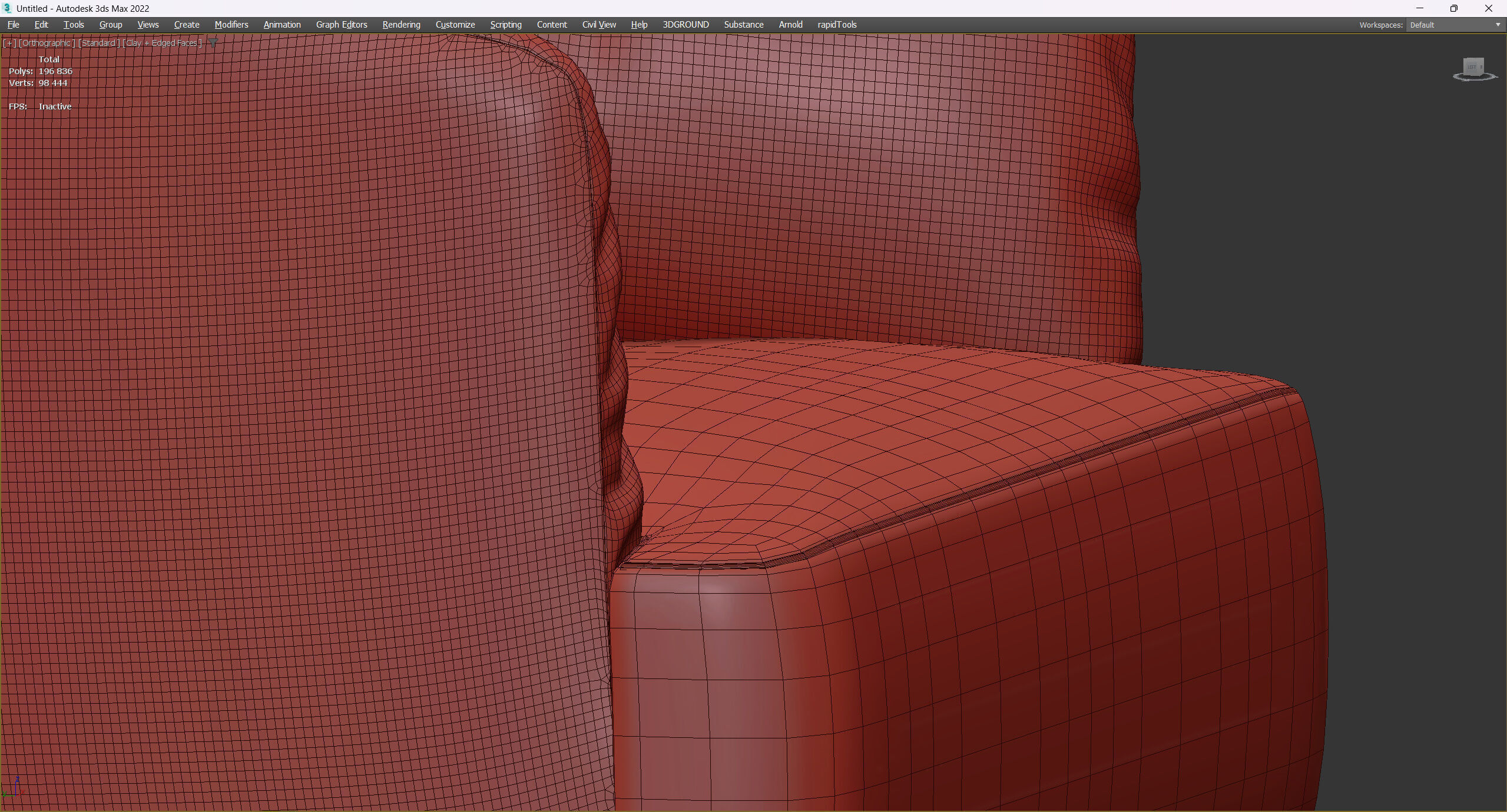 NICOLINE DIGA Low-poly 3D model_9