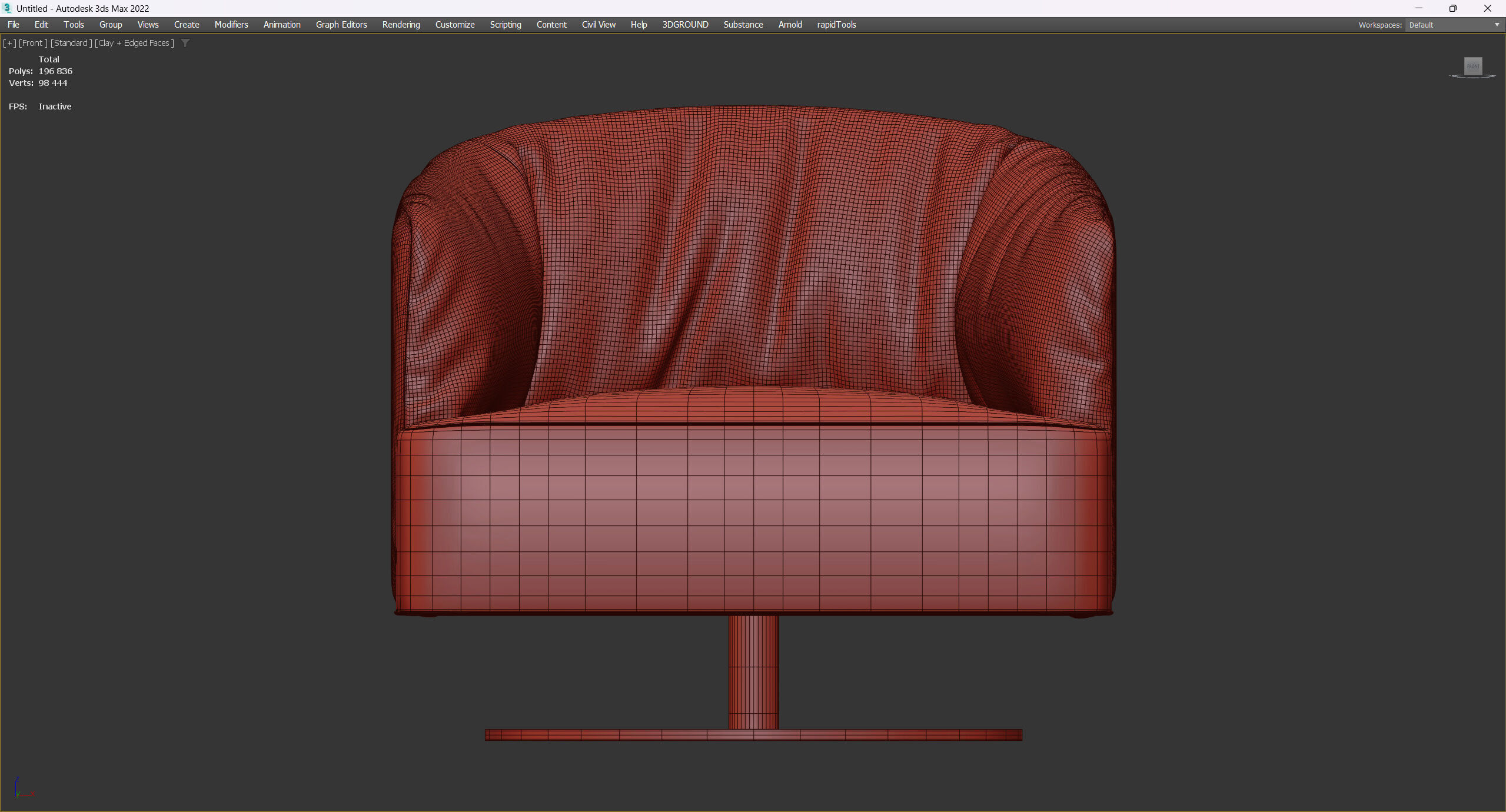 NICOLINE DIGA Low-poly 3D model_7