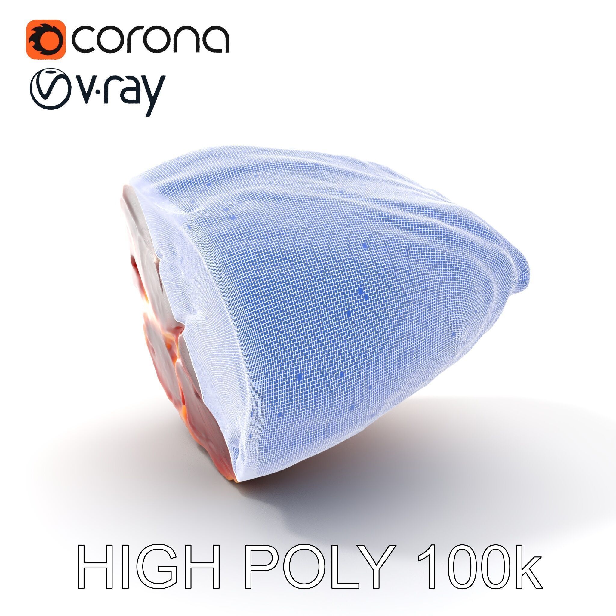 Realistic Meat Cut D Model Pack for Culinary Visualization Low-poly 3D model_4