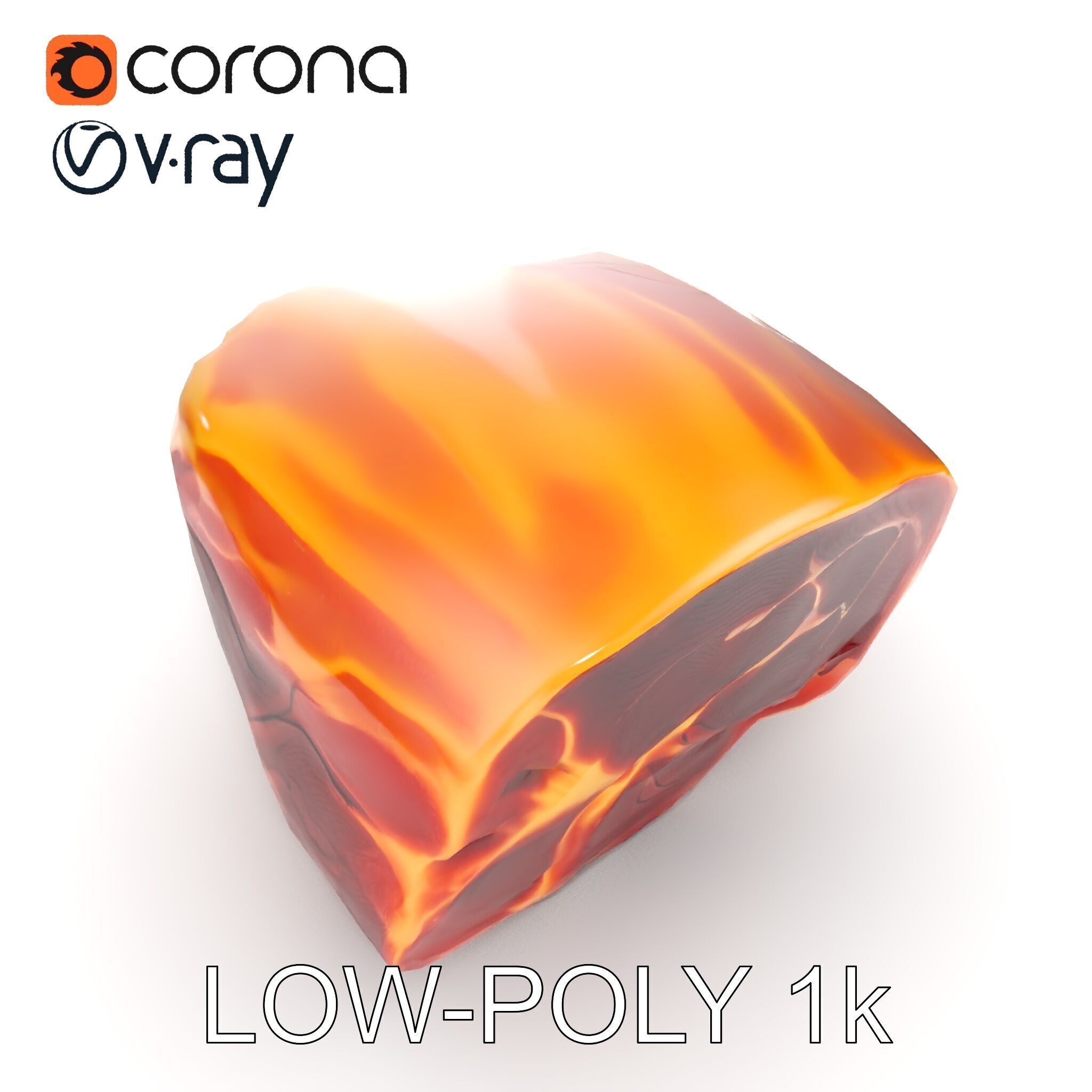 Realistic Meat Cut D Model Pack for Culinary Visualization Low-poly 3D model_7