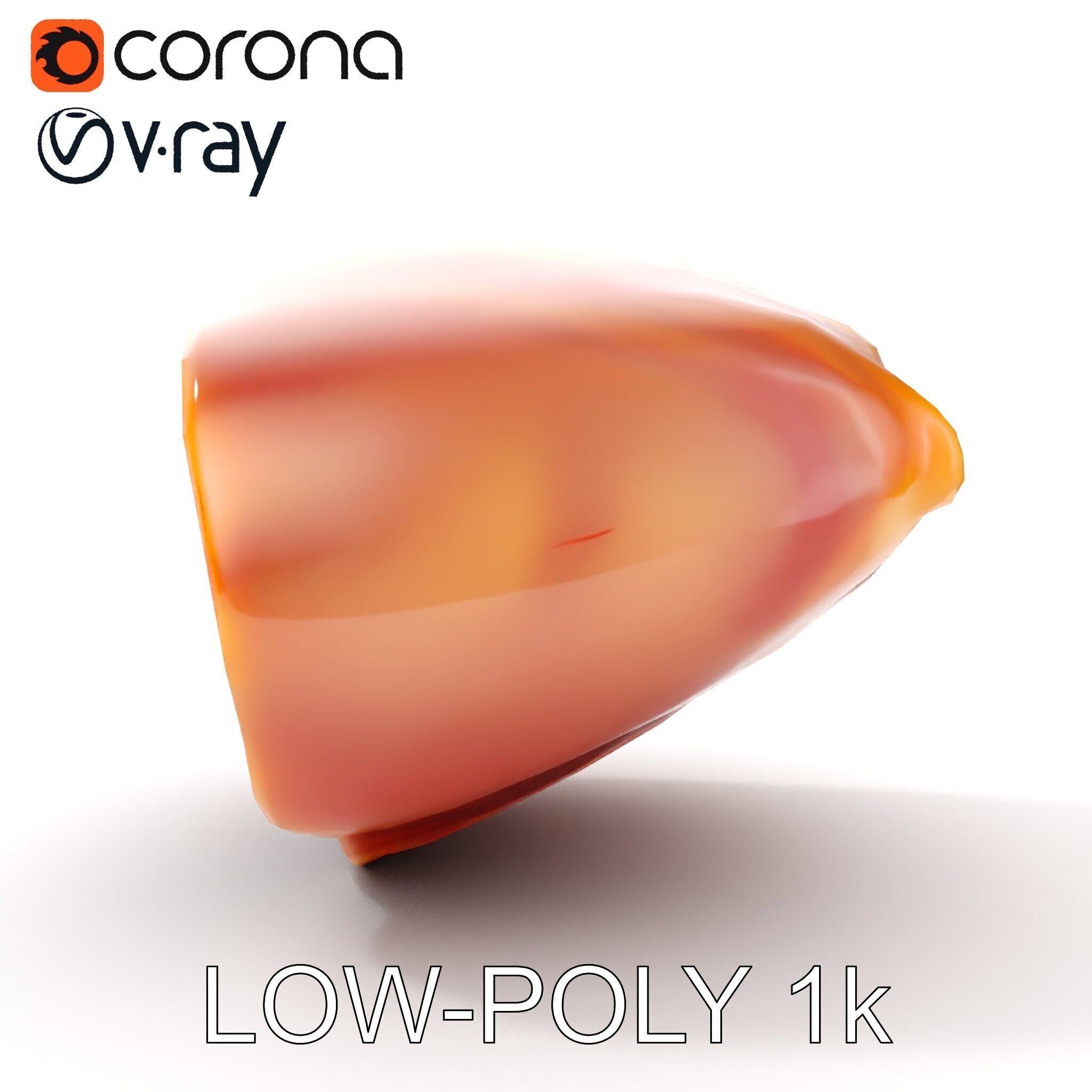 Realistic Meat Cut D Model Pack for Culinary Visualization Low-poly 3D model_25