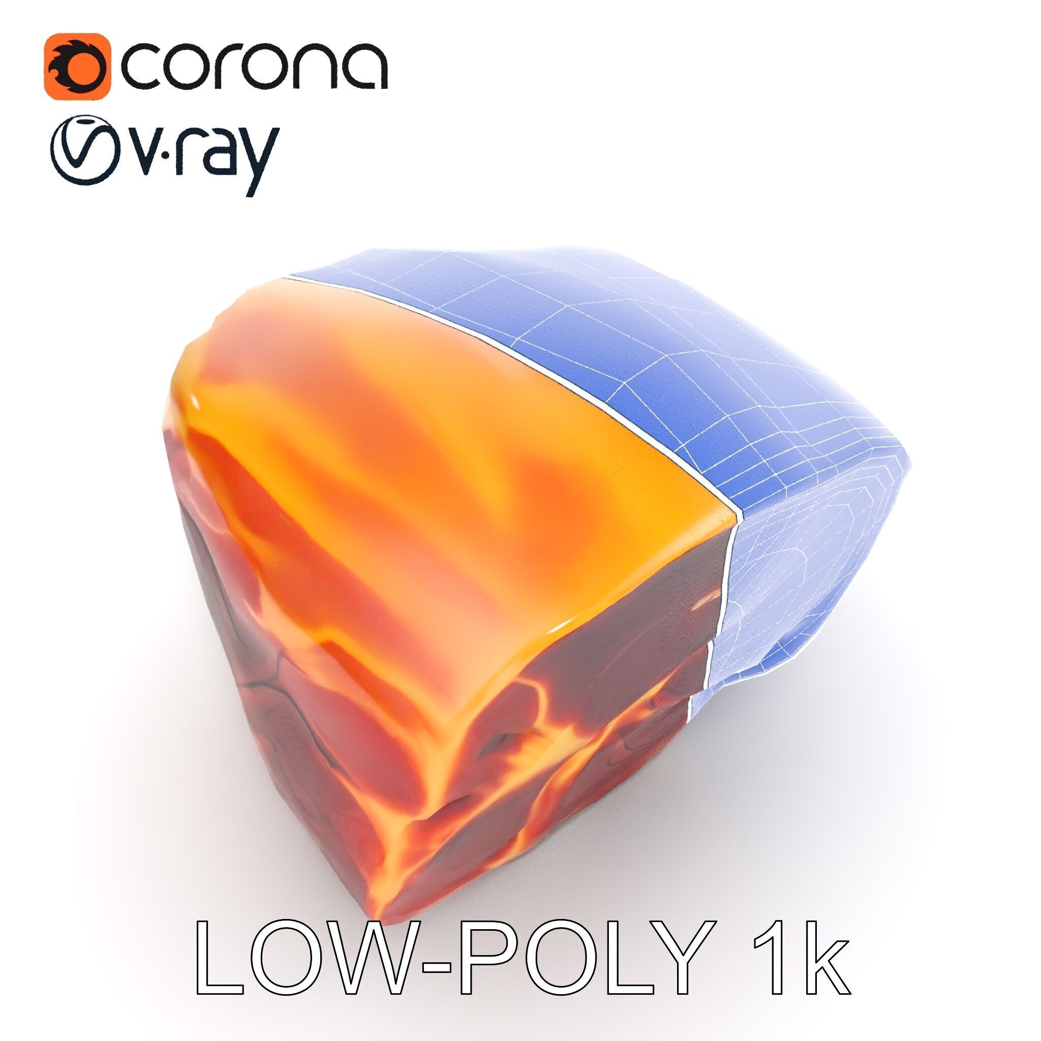 Realistic Meat Cut D Model Pack for Culinary Visualization Low-poly 3D model_20