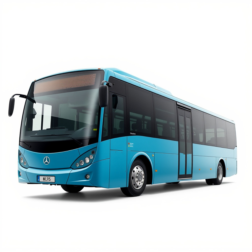 City Bus Model Pack with Various Detail Levels for Rendering ... Low-poly 3D model_2