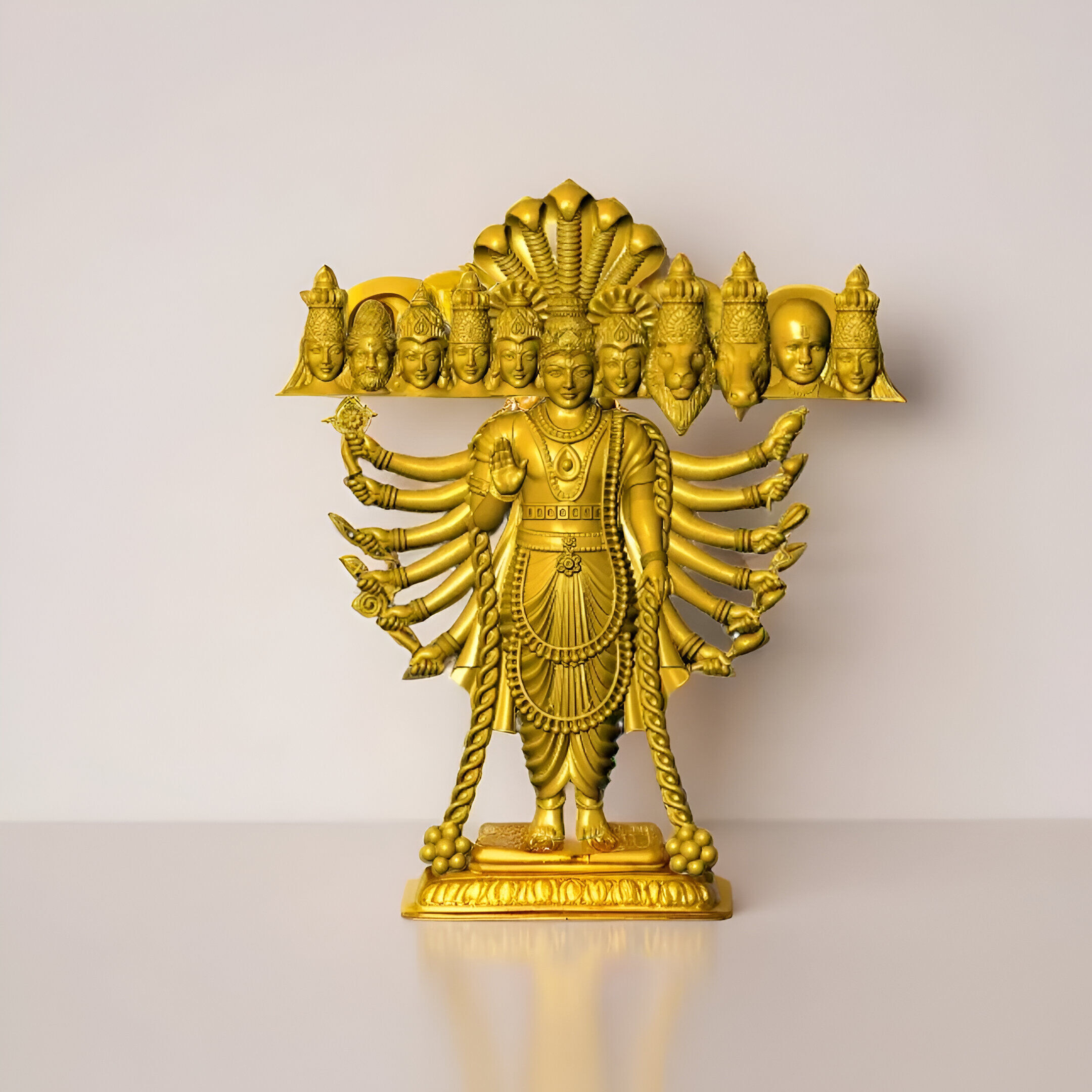 Hindu God Sculptures and Pendant Combo Set Collection 3D print model_1